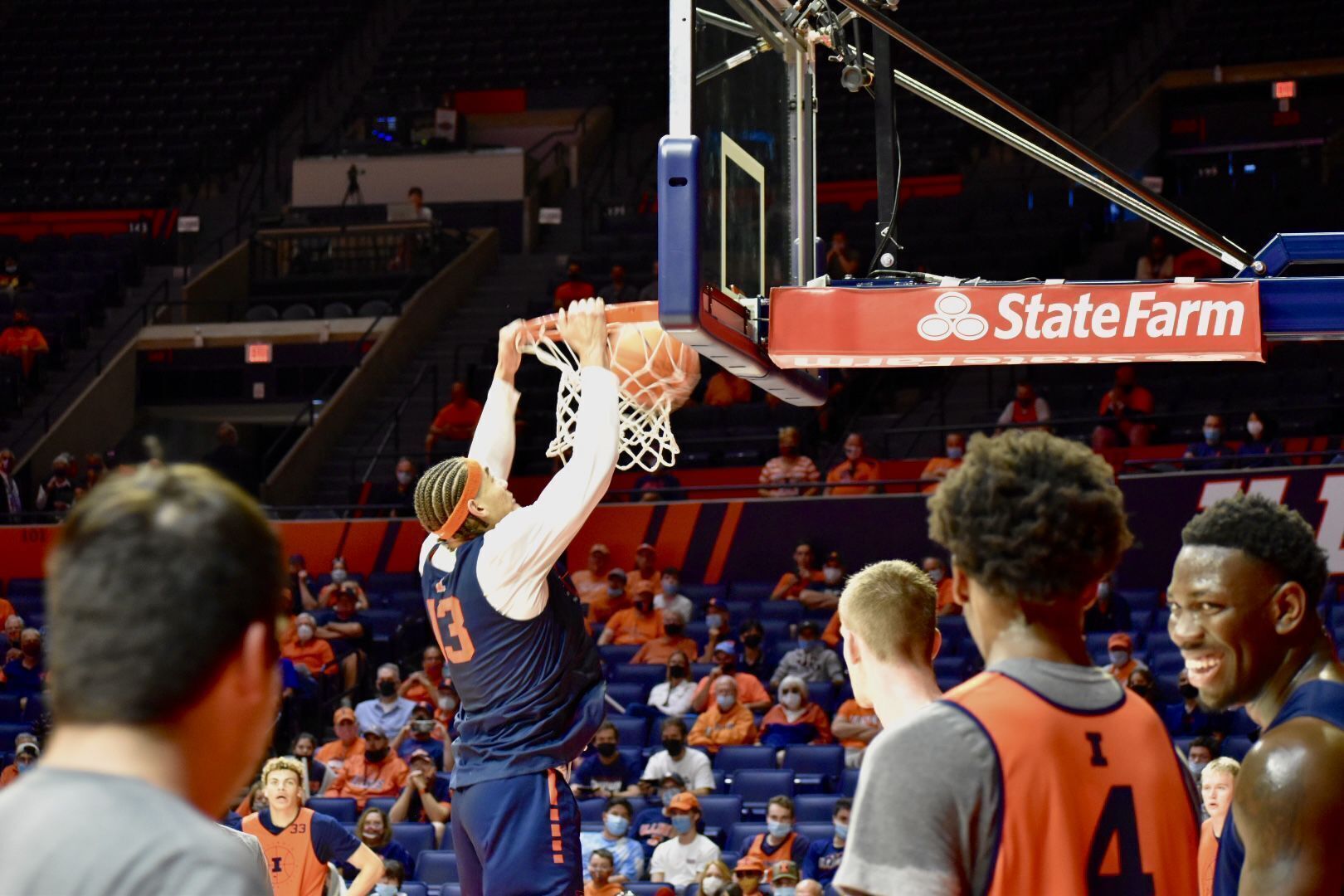 Photos: Illinois hosts open practice